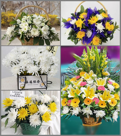 山东莱芜莱城区大王庄镇陡崖村白事提篮配送